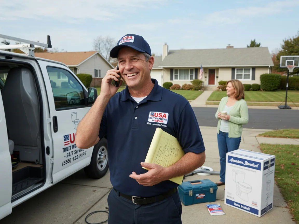 Toilet Installation Dana, IA FAQs